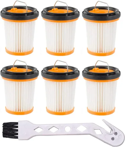 Miniatura 9 de HQRP Paquete de 3 filtros desmontables para polvo compatibles con aspiradoras de mano inalámbricas Shark ION W1 S87 WV200, WV201, WV205, WV220