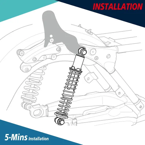 Miniatura 8 de YHMOTO Respaldo de pasajero extraíble Sissy Bar de 22" Pulgadas con kits de hardware de acoplamiento Compatible con modelos Harley Touring 2014-2025