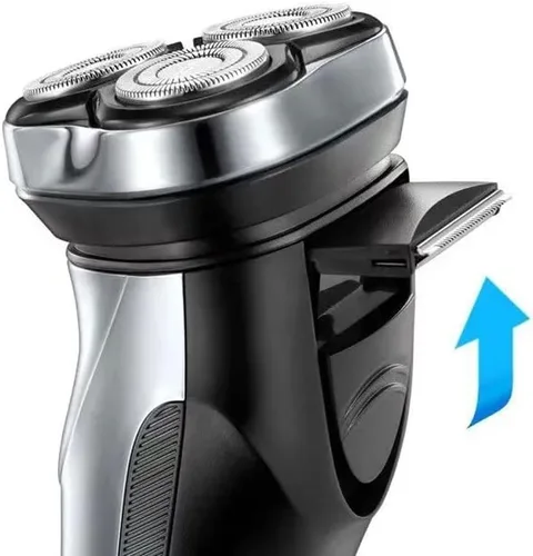 Miniatura 3 de Maquinilla de afeitar eléctrica para hombres, afeitadoras eléctricas para hombres impermeables en húmedo y seco, maquinillas de afeitar eléctricas