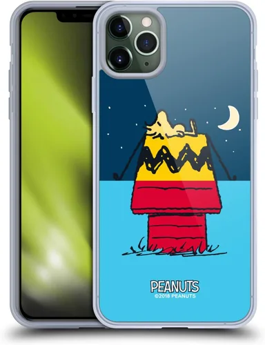 Miniatura 113 de Head Case Designs Funda de gel con licencia oficial de Peanuts Snoopy & Woodstock Halfs and Laughs [protección de grado militar] compatible