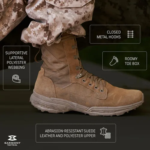 Miniatura 4 de GARMONT TACTICAL T8 NFS 670 T.A.A. Military Combat Boots for Men and Women, Army, Air Force, T.A.A., AR670-1 and GSA Compliant Footwear