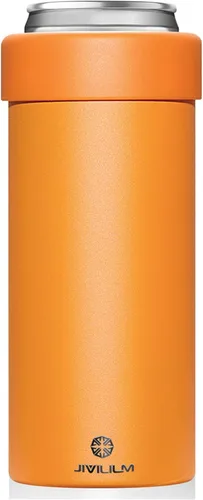 Miniatura 8 de Enfriador aislado de acero inoxidable para latas delgadas de 12 onzas Soporte para bebidas de latas delgadas para seltzer duro, cerveza, refrescos