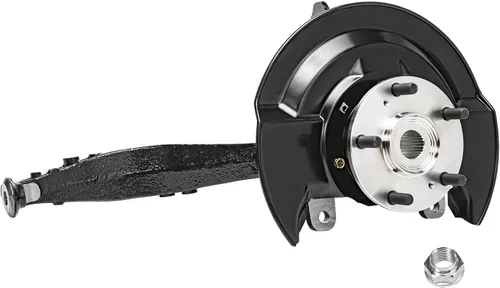 Miniatura 7 de Detroit Axle - Nudillo de dirección delantero izquierdo de 2.4L para Honda Accord 03-07 [transmisión manual], nudillo de dirección del lado