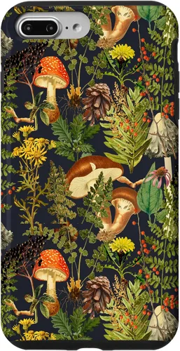 Miniatura 12 de Mushroom Woodland Scene elderberries Fungi Nature Shrooms Case for iPhone 17