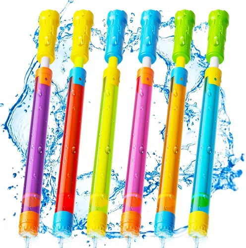 Pistola de agua para niños y adultos: disparar hasta 40 pies - Pistolas de agua Super Blaster al aire libre para niños de 3-4-5-8-12 años -
