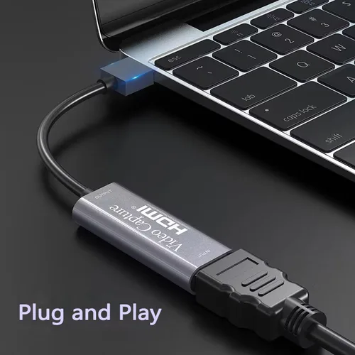 Miniatura 2 de Tarjeta de Captura de Video, Tarjeta de Grabación de Video Maravillosa 4K HDMI a 1080P USB C para Transmisión de Juegos, Grabador de TV
