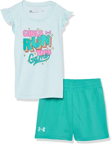 Miniatura 64 de Under Armour baby-girls Ua Terrazzo Leopard Heart SetShort Set