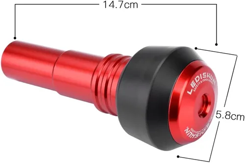 Miniatura 4 de Accessoires - Protector contra caídas de escape deslizante compatible con Suzuki GSXS750, GIXXER 250SF, GIXXER 150SF, GSX-R150, GSX-R125, GSX-S150