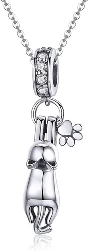 Miniatura 7 de Lindo dije colgante de gato apto para pandora, pulsera, collar, regalos para mujeres