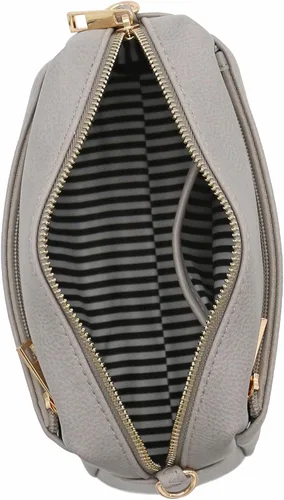 Miniatura 44 de FashionPuzzle Triple Zip Small Crossbody Bag