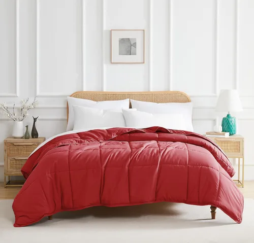 Miniatura 20 de Edredón ligero Southshore Fine Linens Vilano Springs, Microfibra, Bone, Full/ Queen Hueso
