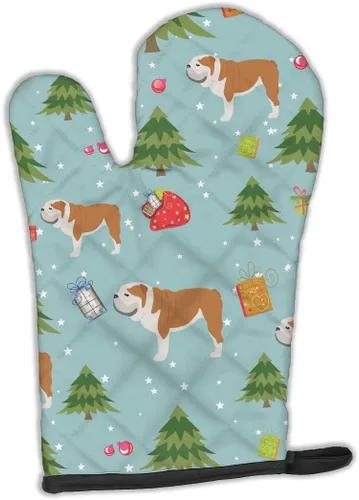 Miniatura 172 de Caroline's Treasures BB4872OVMT - Guante de horno de Navidad Affenpinscher resistente al calor, grueso para sartenes calientes y horno, manopla