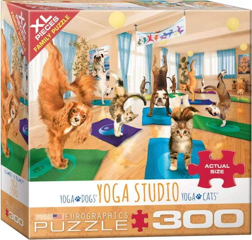 Miniatura 164 de EuroGraphics - Rompecabezas Pandas rojos