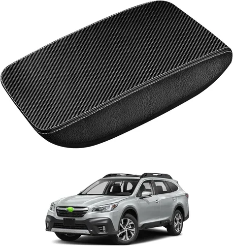 Miniatura 12 de Autorder Funda de consola central para Hyundai Tucson 2016-2019 2020 2021, accesorios de fibra de carbono, funda impermeable antiarañazos