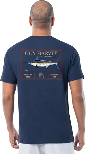 Miniatura 44 de Guy Harvey Camiseta de manga corta Threadcycled para hombre