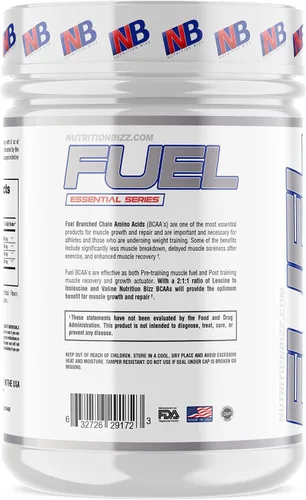 Miniatura 3 de BCAA en polvo, 0.18 oz de aminoácidos BCAA, bebida de recuperación después del entrenamiento para construcción muscular, recuperación y resistencia