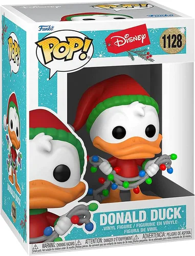 Miniatura 2 de Funko Pop! Disney: Holiday 2021 - Pato Donald - Figura de vinilo coleccionable - Idea de regalo - Producto oficial - Juguetes para niños y adultos