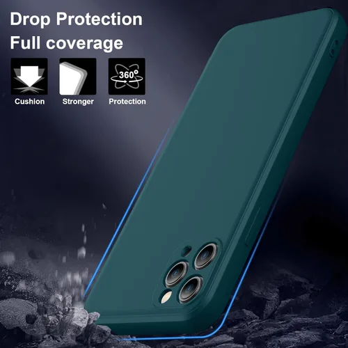 Miniatura 2 de Funda para Samsung Galaxy S22, funda delgada de silicona líquida, a prueba de golpes, funda delgada para teléfono Galaxy S22 5G, funda protectora
