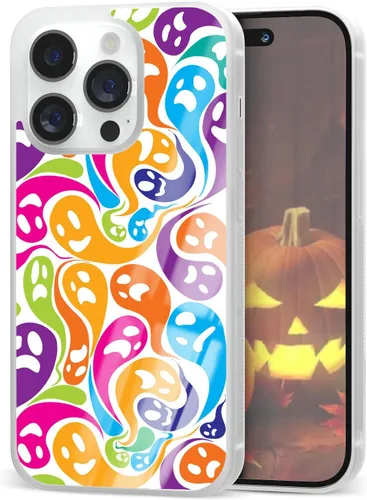 Miniatura 14 de Lindas fundas de teléfono de Halloween para iPhone 11 12 13 14 15 16 17 Pro Max Plus Mini XR Xs para Samsung Note 10 20 S21 S22 S23 S24 S25 S26