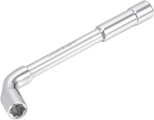 Miniatura 12 de uxcell Llave hexagonal en forma de L métrica de 0.315 in cromada, Cr-V