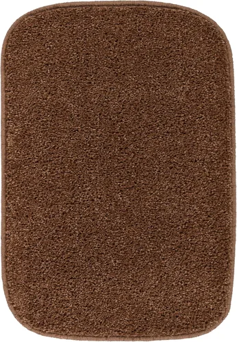 Miniatura 105 de Garland Rug Gramercy - Alfombra de baño rectangular lavable de polipropileno de felpa de 20 x 34 pulgadas, color azul lavabo, suave, absorbente