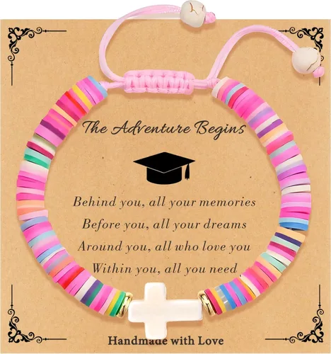 Miniatura 32 de Regalos navideños para niños, niñas adolescentes, mujeres, linda pulsera de cruz para niñas, regalos de Navidad cristianos para mujeres, ideas
