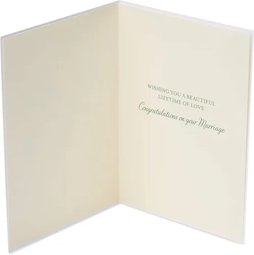 Miniatura 2 de Tarjeta de papiro para boda (Hermosa vida de amor)