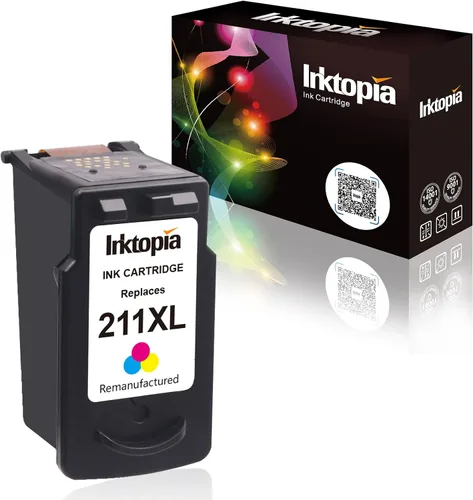 Inktopia Cartucho de tinta remanufacturado de repuesto para Canon CL-211XL 211XL 211 XL paquete individual (1 tricolor) para impresora Canon PIXMA