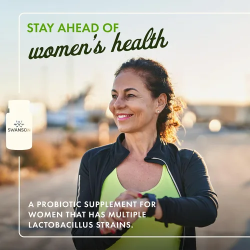 Miniatura 2 de Swanson FemFlora - Probiótico para mujer para apoyo a la salud digestiva, urinaria y vaginal femenina, con 9 mil millones de UFC por cápsula