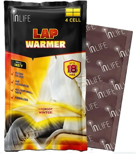 Miniatura 3 de InLife Súper calentador para regazo y cuerpo, totalmente natural y seguro, calor rápido instantáneo, fácil y cómodo, tamaño más grande y más amplio