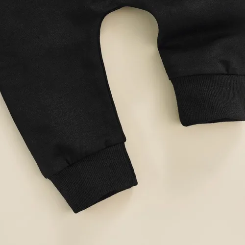 Miniatura 6 de Mubineo Pantalones deportivos básicos lisos para bebés, niños y niñas, cómodos pantalones de algodón con bolsillos