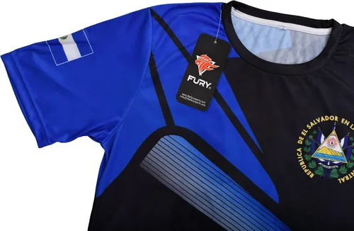 Miniatura 7 de Fury El Salvador Camiseta de Fútbol - Hombre/Mujer/Unisex/Hombres Camiseta de Futbol