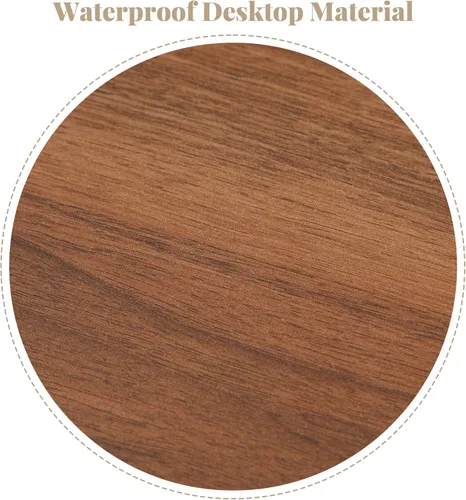 Miniatura 6 de Mesa de centro elevable con compartimento oculto, mesa central de madera de 2 niveles con panel ondulado, moderna mesa elevadora para el hogar, sala