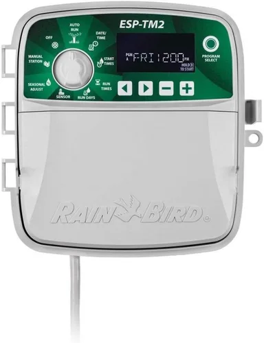 Rain Bird ESP-TM2 Controlador de 8 Estaciones Listo para WiFi Interior/Exterior | TM2-8