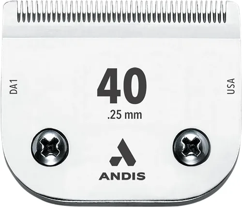 Miniatura 2 de Cuchilla cortapelo para mascotas de acero infundido en carbón Andis CeramicEdge, 30: 1/50" (0.5 mm), 30, Acero