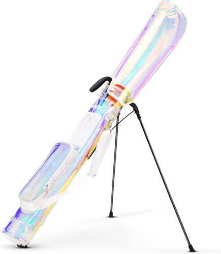 Miniatura 8 de KVV Lightweight Sunday Golf Stand Bag, Colorful Fashion Pitch and Putt Golf Bag