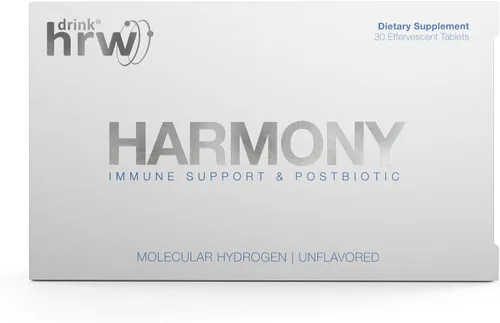 Miniatura 10 de DRINK HRW Harmony+ - Tabletas de agua de hidrógeno molecular, fórmula profesional de rejuvenecimiento completo H2 de 12.4 ppm + inmunoLP20