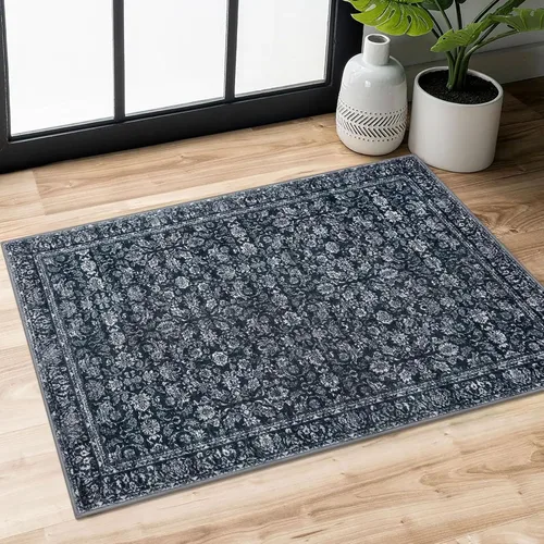 Miniatura 39 de SIILOOM Alfombra antideslizante de pasillo moderna de 2 x 5, súper suave, para pasillos, decoración para cocina, alfombras para pasillos sin 2-Verde