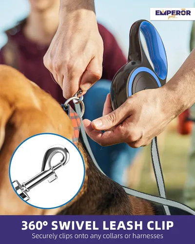 Miniatura 7 de Accesorio adicional para correa retráctil para perro, correa de mano y muñeca, para mayor comodidad, agarre suelto para tus manos y un mejor