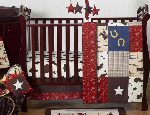Miniatura 12 de Sweet Jojo Designs Juego de ropa de cama para cuna de bebé de 11 piezas (parche deportivo de béisbol) para niños, bebés/guardería, incluye manta