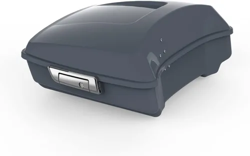 Miniatura 34 de Maletero de afeitar verde manzana/gris cañón de 5.5 pulgadas para modelos Harley Touring 2014-2023 Road King FLHR Road Glide FLTRX Street Glide FLHX
