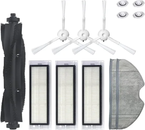Miniatura 19 de Cepillo de rodillo robot de barrido, cepillo lateral, filtro HEPA, trapos de limpieza Peines para 360 S5 S7 Aspiradora Accesorios de repuesto