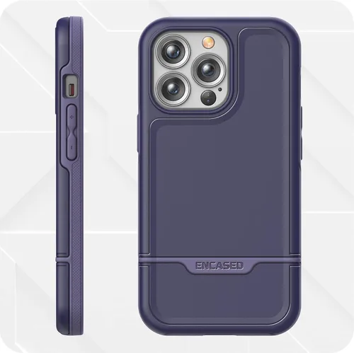 Miniatura 5 de ENCASED Rebel Series - Funda protectora para iPhone 13 PRO (morado)
