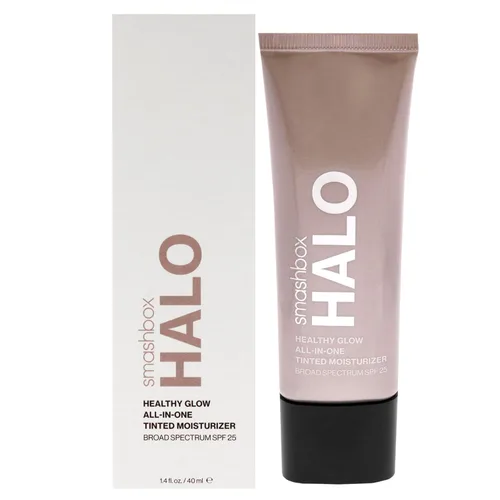 Miniatura 24 de Smashbox Halo Healthy Glow Tinted Moisturizer with SPF 25 24-Hour Hydrating Buildable Coverage with a Natural Dewy Finish, Hyaluronic Acid &
