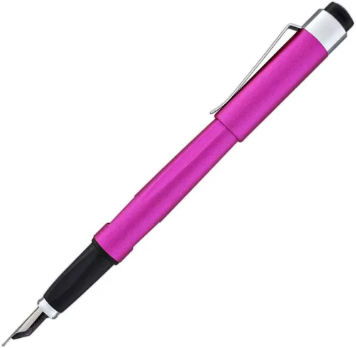 Miniatura 4 de DIPLOMAT - Pluma estilográfica Magnum Steel - Rosa - Simple y ligera - Escritura suave y cómoda - Aspecto elegante - Acero inoxidable - Artesanía