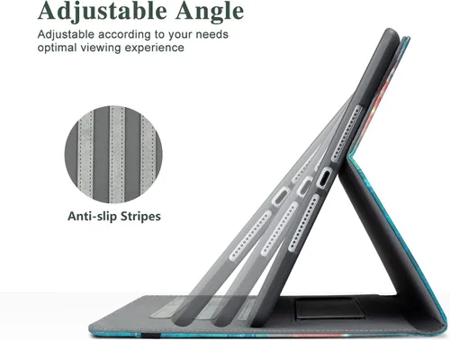 Miniatura 5 de Vimorco Funda para iPad de 9ª/8ª/7ª generación de 10.2 pulgadas, para iPad Pro de 10.5 pulgadas, para iPad Air de 3ª generación con soporte