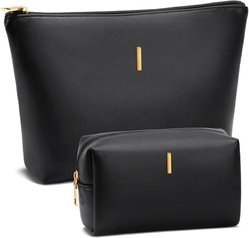 Miniatura 62 de Regalos para mujeres Juego de bolsa de maquillaje inicial para niñas, regalos personalizados para dama de honor, amiga, graduación, profesora