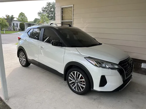 Miniatura 7 de Barras transversales de aleación de aluminio resistentes para Nissan Kicks 2016-2024 Fácil instalación Garantía de 2 años Compatible con cajas