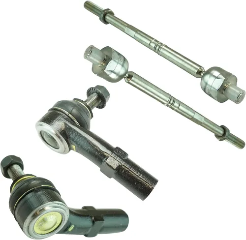 Miniatura 158 de TRQ Juego de barras de acoplamiento delanteras interiores y exteriores de 4 piezas compatible con Jeep Cherokee 1991-2001 y Comanche 91-92