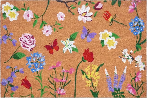 Miniatura 12 de Calloway Mills Felpudo de bienvenida Butterfly Garden 24 x 36 Bienvenido al jardín de mariposas